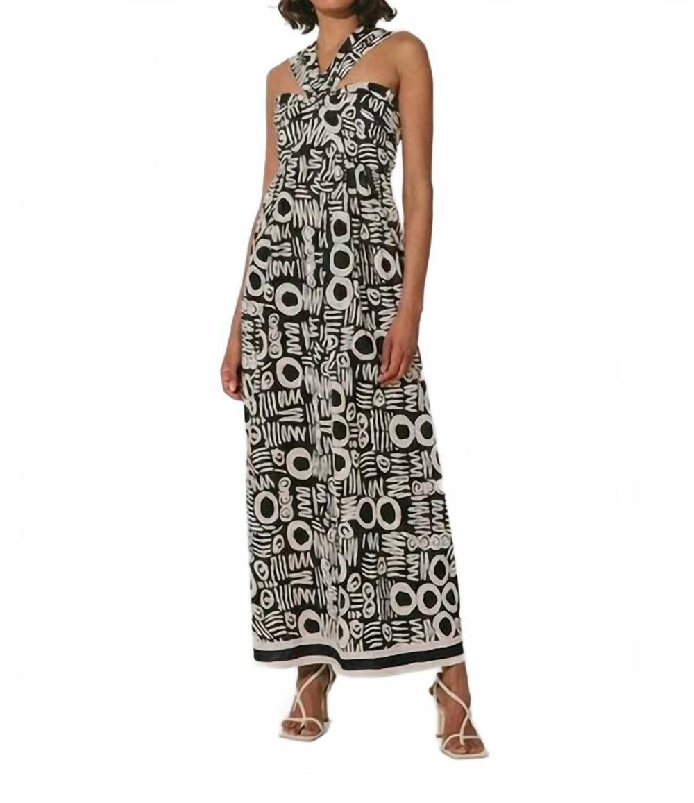 NEW CLEOBELLA zola maxi dress in black